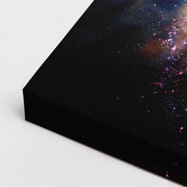 cuadro canvas arte cósmico fénix interior vertical musafy