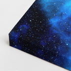 cuadro canvas arte cósmico planeta dorado vertical musafy
