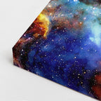 cuadro canvas arte cósmico nebulosa animal vertical musafy