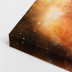 cuadro canvas arte cósmico guerrera espiritual vertical musafy