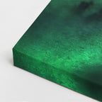 cuadro canvas experiencia sci fi portal verde vertical