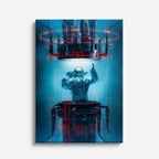 cuadro canvas experiencia sci fi sistema sintético vertical