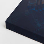 cuadro canvas experiencia sci fi reactor verde vertical