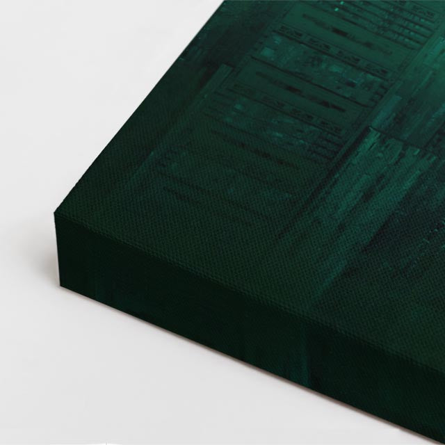 cuadro canvas experiencia sci fi ciudad futurista vertical