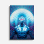 cuadro canvas experiencia sci fi ascensión cuántica vertical
