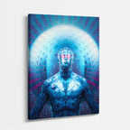 cuadro canvas experiencia sci fi ascensión cuántica vertical