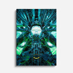 cuadro canvas experiencia sci fi mente expandida vertical