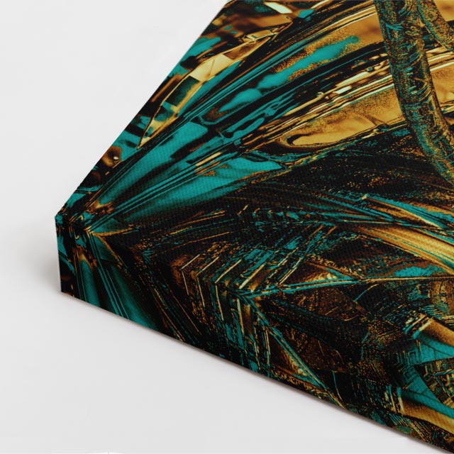 cuadro canvas experiencia sci fi arquitectura neural vertical