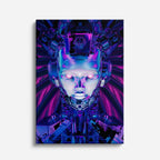 cuadro canvas experiencia sci fi visión hiperreal vertical