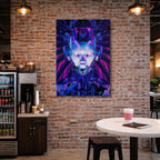 cuadro canvas experiencia sci fi visión hiperreal vertical