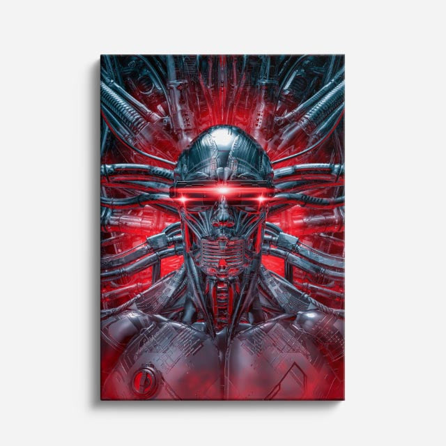 cuadro canvas experiencia sci fi dominio digital vertical