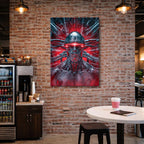 cuadro canvas experiencia sci fi dominio digital vertical