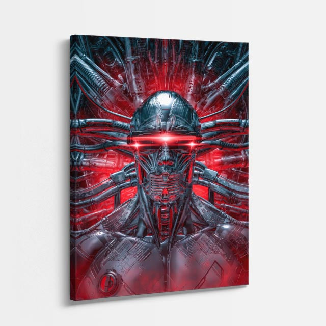 cuadro canvas experiencia sci fi dominio digital vertical