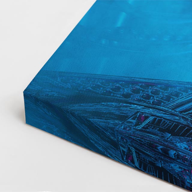 cuadro canvas experiencia sci fi máscara futurista vertical