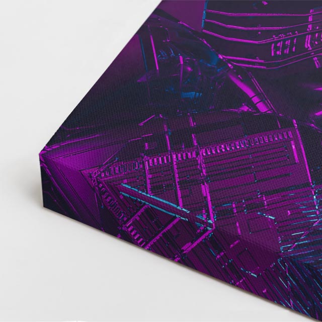 cuadro canvas experiencia sci fi pantalla fantasma vertical