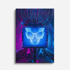 cuadro canvas experiencia sci fi pantalla fantasma vertical