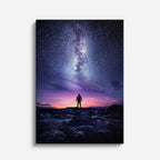 cuadro canvas experiencia sci fi soledad galáctica vertical
