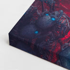 cuadro canvas experiencia sci fi núcleo ardiente vertical