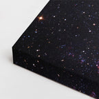 cuadro canvas galaxias y planetas galaxia profunda horizontal