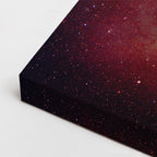 cuadro canvas galaxias y planetas explosión solar horizontal