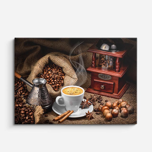 cuadro canvas café rincon cafetero horizontal