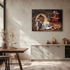 cuadro canvas café rincon cafetero horizontal