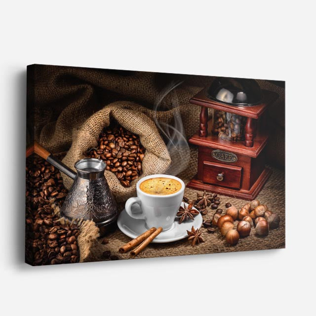 cuadro canvas café rincon cafetero horizontal
