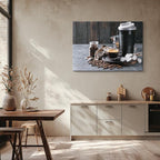 cuadro canvas café cafe urbano horizontal