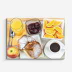 cuadro canvas café manana citrica horizontal