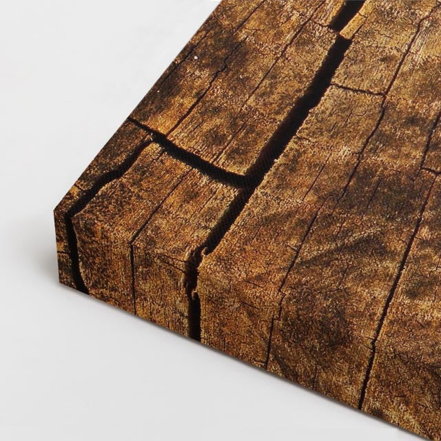 cuadro canvas café cafe de madera horizontal