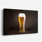 cuadro canvas cerveza cerveza dorada horizontal