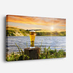 cuadro canvas cerveza brisa y cerveza horizontal