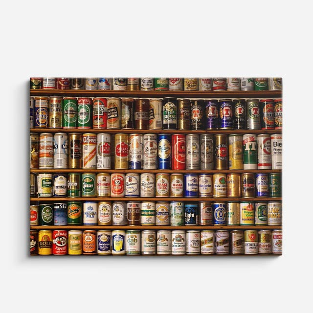 cuadro canvas cerveza muro cervecero horizontal