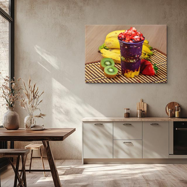 cuadro canvas jugos y frutas fruta morada horizontal