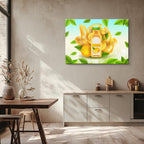 cuadro canvas jugos y frutas jugo tropical horizontal