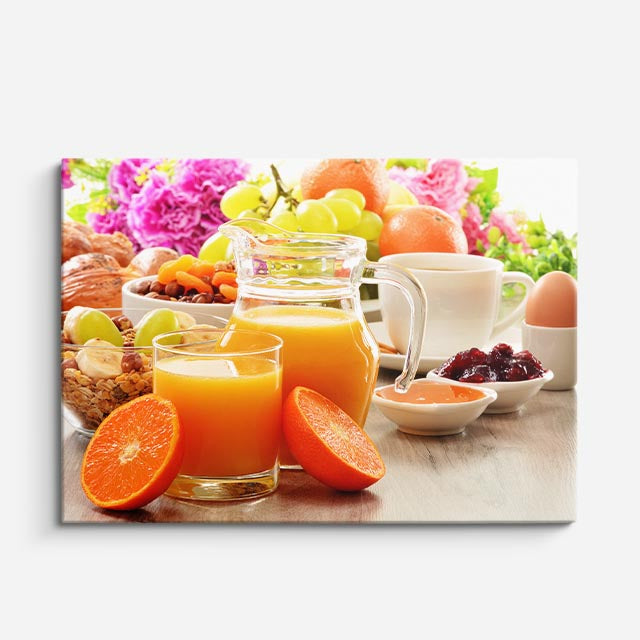 cuadro canvas jugos y frutas amanecer citrico horizontal
