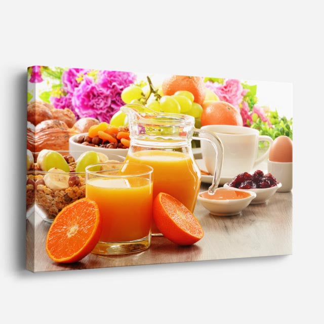 cuadro canvas jugos y frutas amanecer citrico horizontal