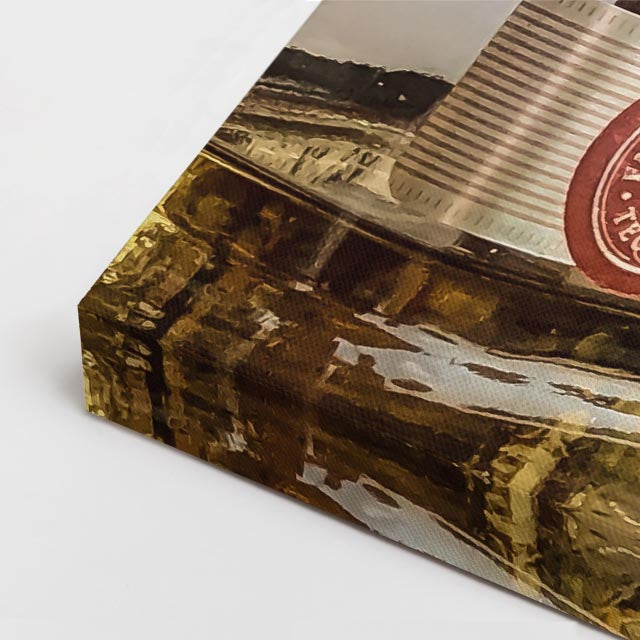 cuadro canvas cócteles y licores whisky premium horizontal