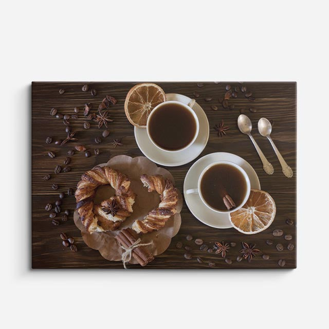 cuadro canvas café manana de cafe horizontal