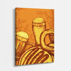 cuadro canvas cerveza fiesta cervecera estilo decorativo