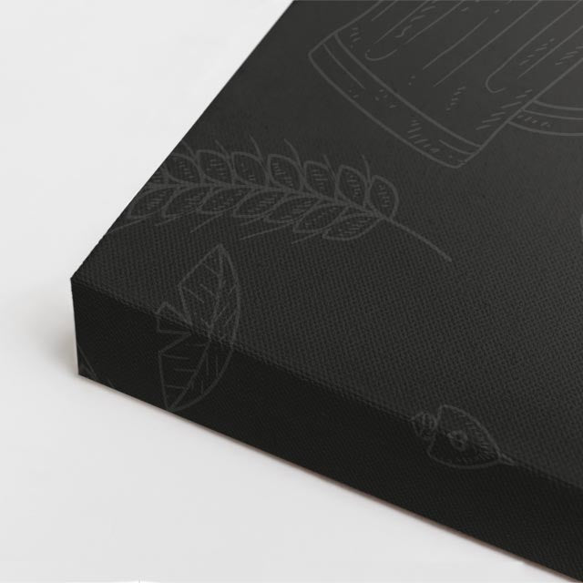 cuadro canvas cerveza cerveza nocturna estilo decorativo