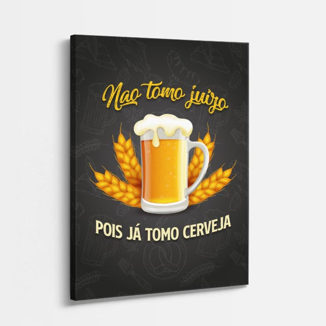 cuadro canvas cerveza cerveza nocturna estilo decorativo