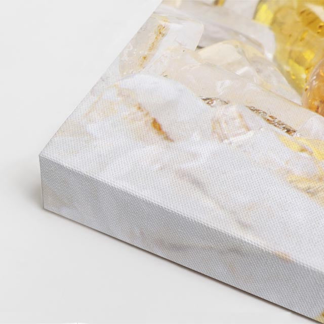 cuadro canvas cerveza refresco dorado estilo contemporáneo