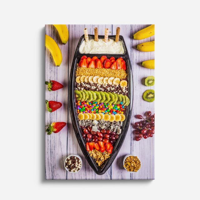 cuadro canvas bebidas bar de frutas estilo contemporáneo