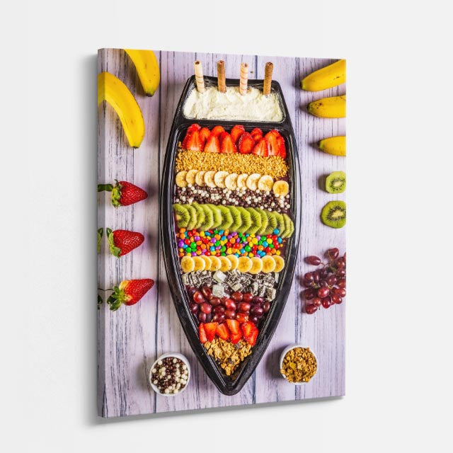 cuadro canvas bebidas bar de frutas estilo contemporáneo