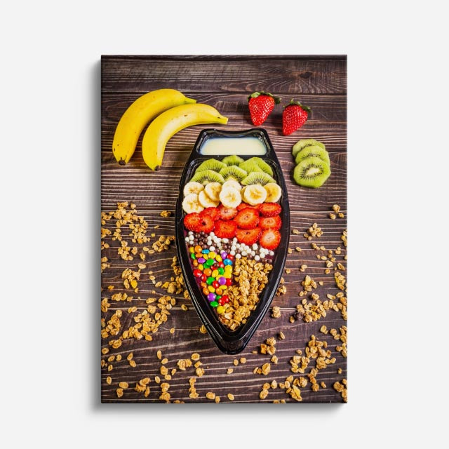 cuadro canvas bebidas fruta fresca estilo contemporáneo