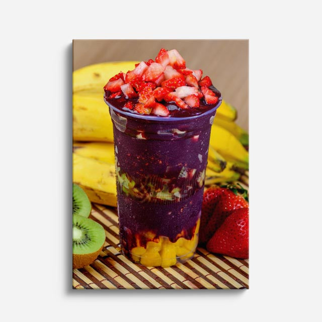 cuadro canvas bebidas mix tropical estilo contemporáneo