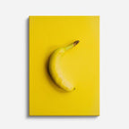 cuadro canvas bebidas banana pop estilo contemporáneo