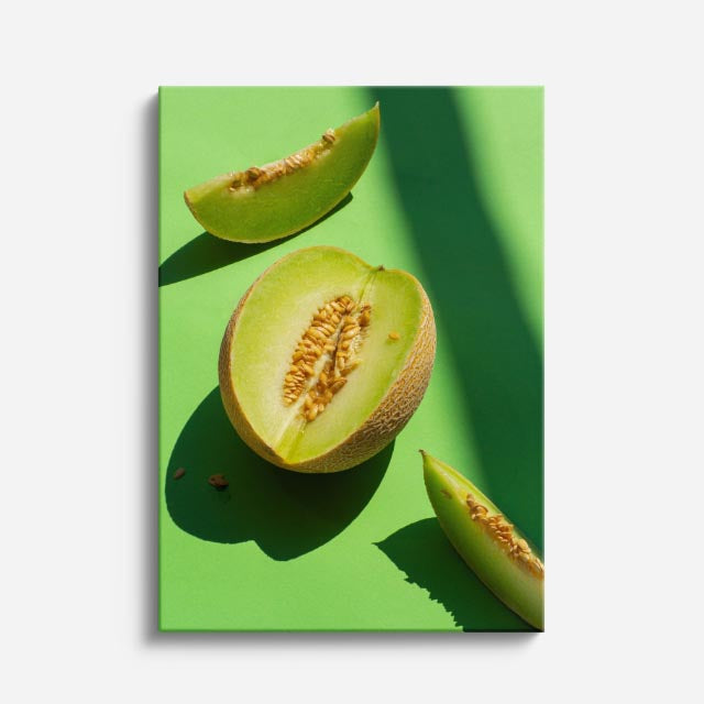cuadro canvas bebidas melón fresco estilo contemporáneo