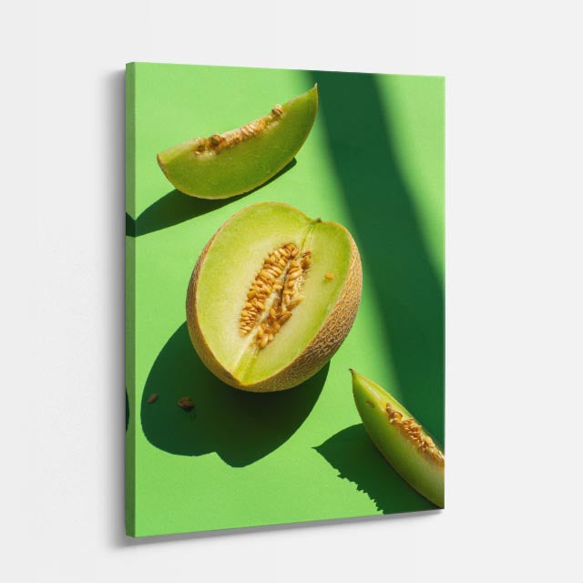 cuadro canvas bebidas melón fresco estilo contemporáneo